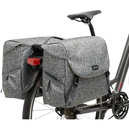 Sacoche vélo double New Looxs Ivy Mondi Joy 38L