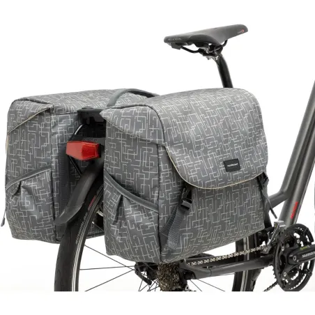 Sacoche vélo double New Looxs Ivy Mondi Joy 38L
