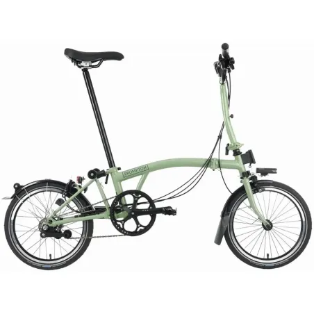 Brompton - C-Line Explore 6 vitesses - Matcha Green
