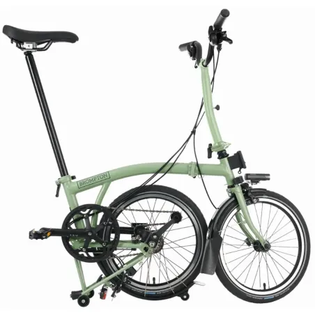 Brompton - C-Line Explore 6 vitesses - Matcha Green