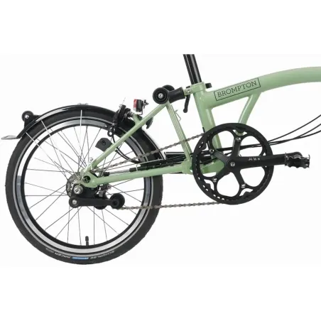 Brompton - C-Line Explore 6 vitesses - Matcha Green