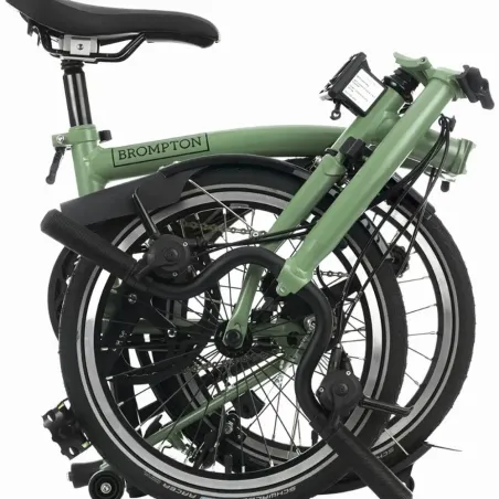 Brompton - C-Line Explore 6 vitesses - Matcha Green