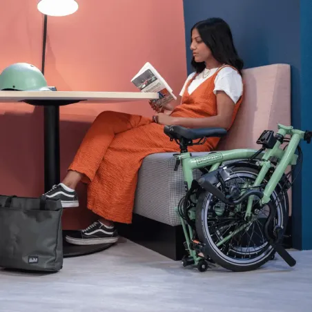 Brompton - C-Line Explore 6 vitesses - Matcha Green