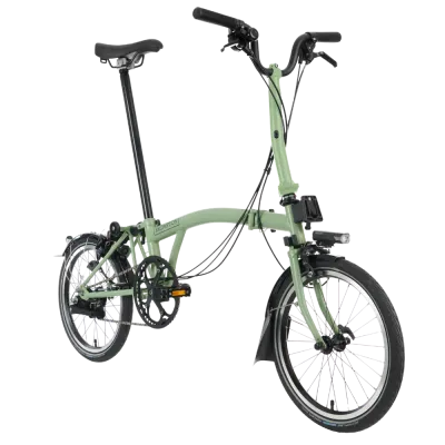 Brompton - C-Line Explore 6 vitesses - Matcha Green