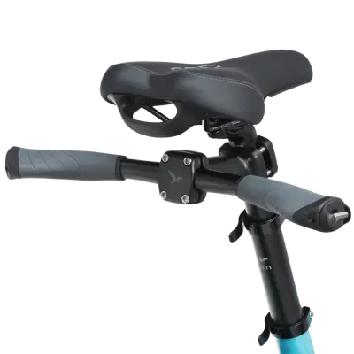 Le Sidekick Bar est un guidon servant de repose main qui vient se fixer à la tige de selle.