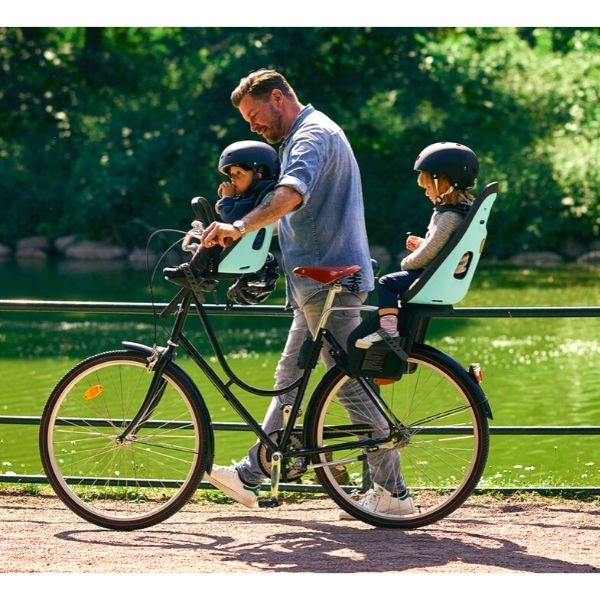 Siège arrière de vélo, Siège de vélo pour bébé - Siège de vélo arrière  pour enfants monté à l'arrière Siège de vélo arrière Coussin de siège  arrière Siège enfant pour enfants